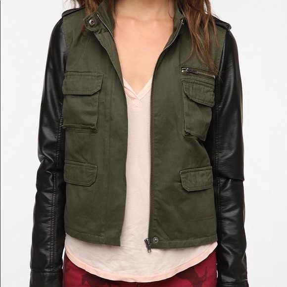Staring at Stars Jackets & Blazers - Staring At Stars Army Green Jacket Small
